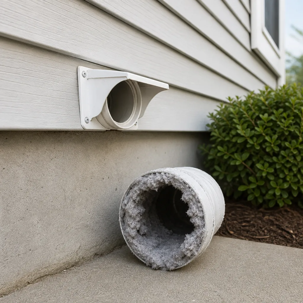 Dryer vent cleaning