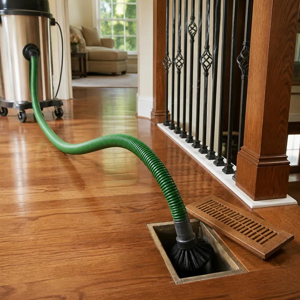Whole-home duct cleaning